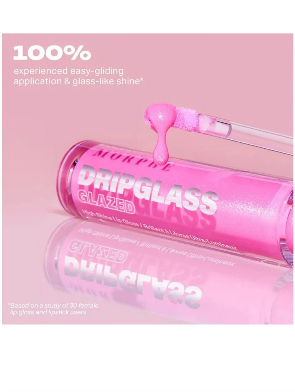 Morphe Dripglass Glazed Lip Gloss Shade: Opalescent Orchid 🆕